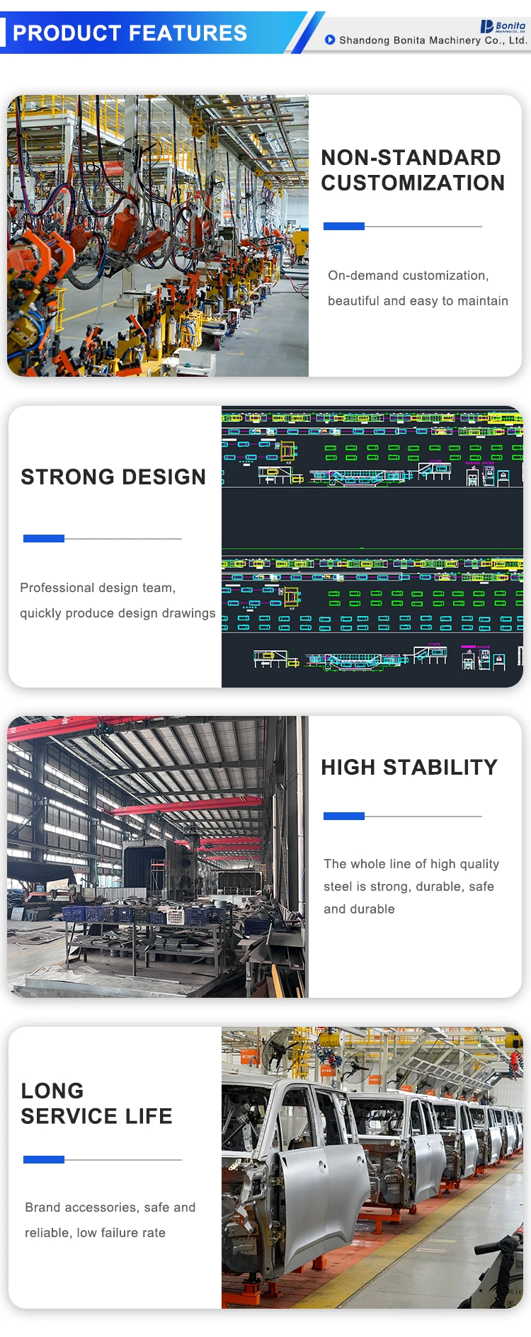 Modern High-Tech China Factory Specialized in Production Automobile Assembly /Spraying Line/Electrostatic Spraying /Powder Coating Equipment/Paint Booth