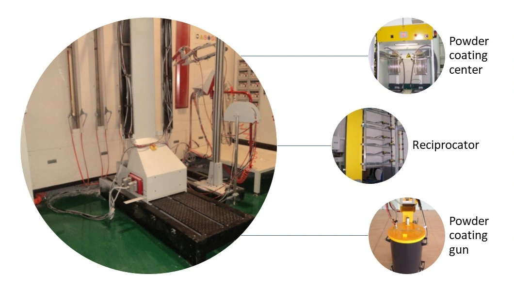 Manual Powder Coating Spray Machine Gun for Racking & Shelf